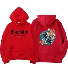 Charger l'image dans la galerie, Hoodie Karupe Pull Hoodies Mangas Kimono Japonais