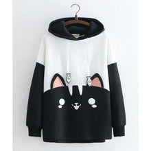 Charger l'image dans la galerie, Hoodie Kawaii CAT - Kimono Japonais