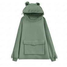 Charger l'image dans la galerie, Hoodie Kawaii Grenouille - Kimono Japonais