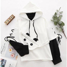 Charger l'image dans la galerie, Hoodie Kawaii Happy Panda - Kimono Japonais