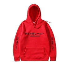 Charger l'image dans la galerie, Hoodie Riba Pull Hoodies Mangas Kimono Japonais Rouge2 L