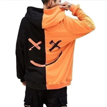 Charger l'image dans la galerie, Hoodie Smiley Pull Hoodies Mangas Kimonojaponais