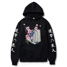 Charger l'image dans la galerie, Hoodie Titans Pull Hoodies Mangas Kimono Japonais Noir XXL