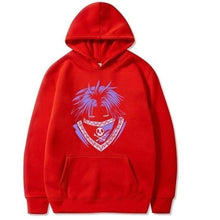 Charger l'image dans la galerie, Hoodie Togashi Pull Hoodies Mangas Kimono Japonais Rouge M