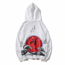 Charger l'image dans la galerie, Hoodie Vagues - Kimono Japonais