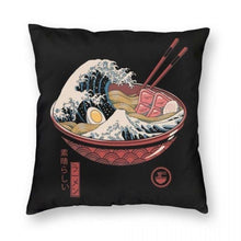 Charger l'image dans la galerie, Housse de Japonais Grande Vague et ramen - Kimono Japonais