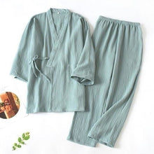 Charger l'image dans la galerie, Jinbei Douce nuit Pyjama Jinbei Femme Kimonojaponais Ocean L