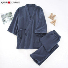 Charger l'image dans la galerie, Jinbei Douce nuit Pyjama Jinbei Femme Kimonojaponais