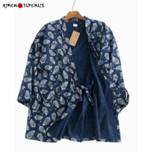Charger l'image dans la galerie, Jinbei Neru - Kimono Japonais