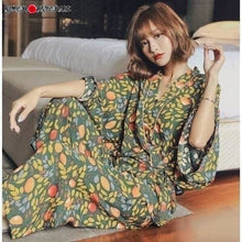 Charger l'image dans la galerie, Jinbei Repos Pyjama Jinbei Femme Kimonojaponais