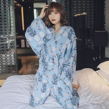 Charger l'image dans la galerie, Jinbei Repos Pyjama Jinbei Femme Kimonojaponais