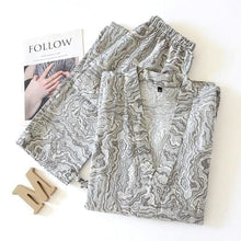 Charger l'image dans la galerie, Jinbei Sommeil Pyjama Jinbei Homme Kimonojaponais