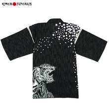 Charger l'image dans la galerie, Jinbei Tiger Pyjama Jinbei Homme Kimonojaponais