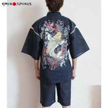 Charger l'image dans la galerie, Jinbei Tradition Pyjama Jinbei Homme Kimonojaponais