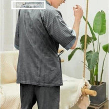 Charger l'image dans la galerie, Jinbei Uesugi Pyjama Jinbei Homme Kimono Japonais