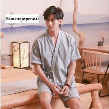 Charger l'image dans la galerie, Jinbei Yorokobi Pyjama Jinbei Femme Kimono Japonais