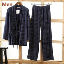 Charger l'image dans la galerie, Jinbei Zhen Pyjama Jinbei Femme Kimono Japonais