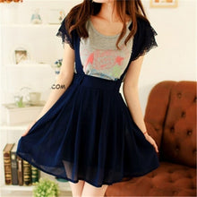 Charger l'image dans la galerie, Jupe Japonaise Kawaii avec bretelles - Kimono Japonais