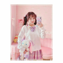 Charger l'image dans la galerie, JUPE KAWAII COEUR JAPOPNAISE À CARREAUX - Kimono Japonais