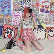 Charger l'image dans la galerie, JUPE KAWAII FRAISE - Kimono Japonais