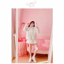 Charger l'image dans la galerie, JUPE KAWAII PLISSÉE LOLITA IMPRESSION LAPIN MIGNON - Kimono Japonais