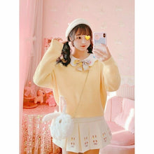 Charger l'image dans la galerie, JUPE KAWAII PLISSÉE LOLITA IMPRESSION LAPIN MIGNON - Kimono Japonais