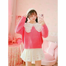 Charger l'image dans la galerie, JUPE KAWAII PLISSÉE LOLITA IMPRESSION LAPIN MIGNON - Kimono Japonais