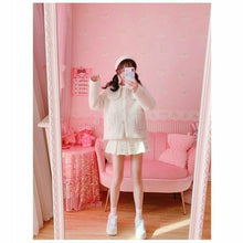 Charger l'image dans la galerie, JUPE KAWAII PLISSÉE LOLITA IMPRESSION LAPIN MIGNON - Kimono Japonais