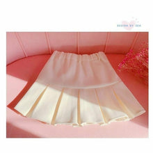 Charger l'image dans la galerie, JUPE KAWAII PLISSÉE LOLITA IMPRESSION LAPIN MIGNON - Kimono Japonais