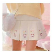 Charger l'image dans la galerie, JUPE KAWAII PLISSÉE LOLITA IMPRESSION LAPIN MIGNON - Kimono Japonais