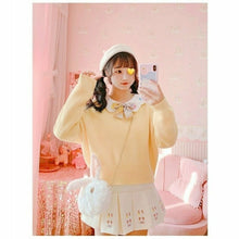 Charger l'image dans la galerie, JUPE KAWAII PLISSÉE LOLITA IMPRESSION LAPIN MIGNON - Kimono Japonais