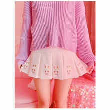 Charger l'image dans la galerie, JUPE KAWAII PLISSÉE LOLITA IMPRESSION LAPIN MIGNON - Kimono Japonais