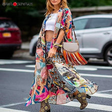 Charger l'image dans la galerie, KIMONO FEMME AFRIQUE BOHEME - Kimono Japonais