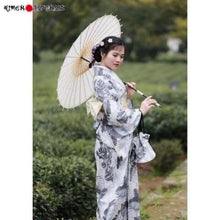 Charger l'image dans la galerie, Kimono Femme Aina Kimono Femme Kimonojaponais Gris S
