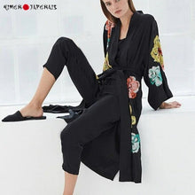 Charger l'image dans la galerie, Kimono Femme Bouquet Japonais - Kimono Japonais