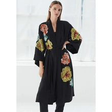Charger l'image dans la galerie, Kimono Femme Bouquet Japonais - Kimono Japonais