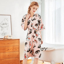 Charger l'image dans la galerie, Kimono Femme Evantail Japonais - Kimono Japonais