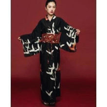 Charger l&#39;image dans la galerie, Kimono Femme Grues du Japon Kimono Femme Kimonojaponais 
