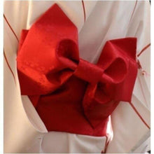 Charger l'image dans la galerie, Kimono Femme obi Mineko Kimono Femme Kimonojaponais OBI rouge