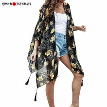 Charger l'image dans la galerie, Kimono Femme Printemps asiatique - Kimono Japonais