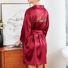 Charger l'image dans la galerie, Kimono Femme Rouge Bride - Kimono Japonais