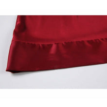 Charger l'image dans la galerie, Kimono Femme Satin Bordeaux Sensuel - Kimono Japonais
