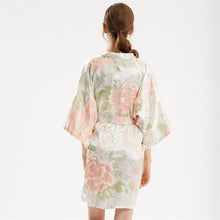 Charger l'image dans la galerie, Kimono Femme Satin Printemps d'Asie - Kimono Japonais