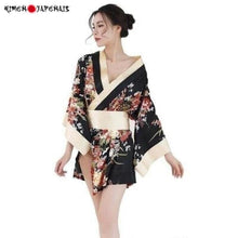 Charger l'image dans la galerie, Kimono Femme Sexy ´´GEN´´ Kimono sexy Kimonojaponais
