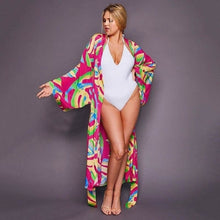 Charger l'image dans la galerie, KIMONO FEMME STYLE BOHEME FIESTA - Kimono Japonais