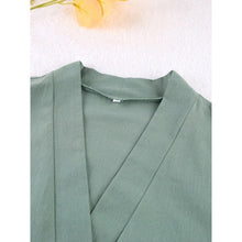 Charger l'image dans la galerie, Kimono Femme Vert nature - Kimono Japonais
