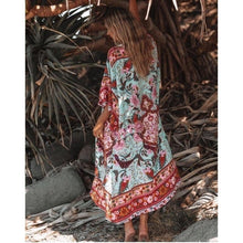 Charger l'image dans la galerie, KIMONO FEMME VINTAGE BOHEME - Kimono Japonais