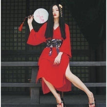 Charger l'image dans la galerie, Kimono Femme Ýama Kimono Femme Kimonojaponais Rouge