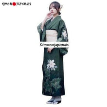 Charger l'image dans la galerie, Kimono Hanakotoba Kimono Femme Kimono Japonais