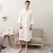 Charger l'image dans la galerie, Kimono homme Abeille en coton léger.